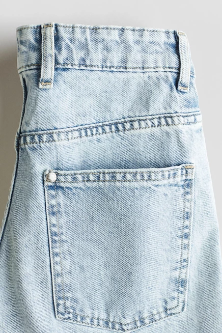 Детские джинсовые шорты H&M, светло-голубые