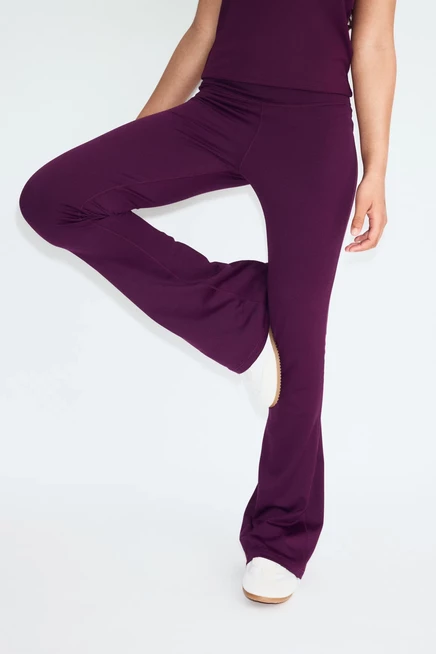 Детские спортивные легинсы H&M DryMove™, лилово-сливовые