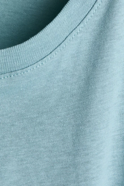 5-Pack Cotton Tops dark turquoise/striped