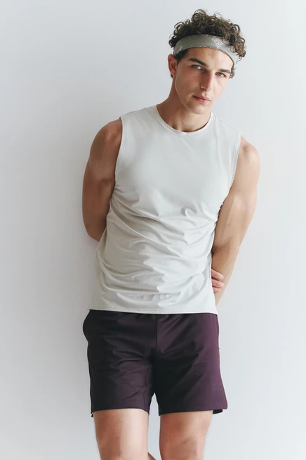Мужские спортивные шорты H&M DryMove, темно-фиолетовые