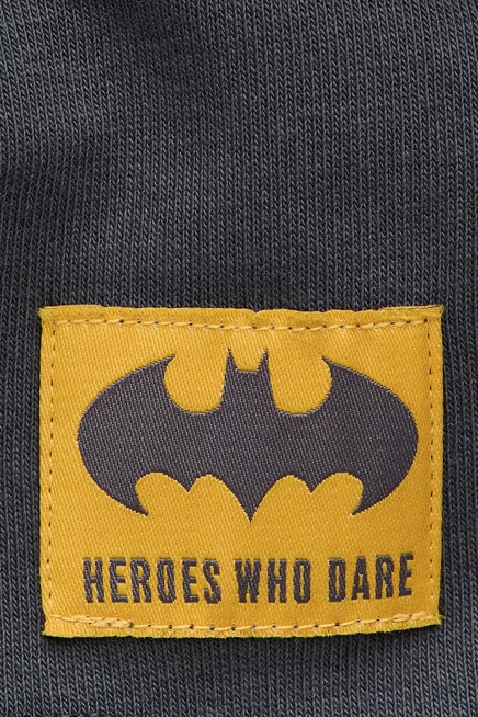 Детский комплект H&M, футболка и шорты, темно-серый Batman