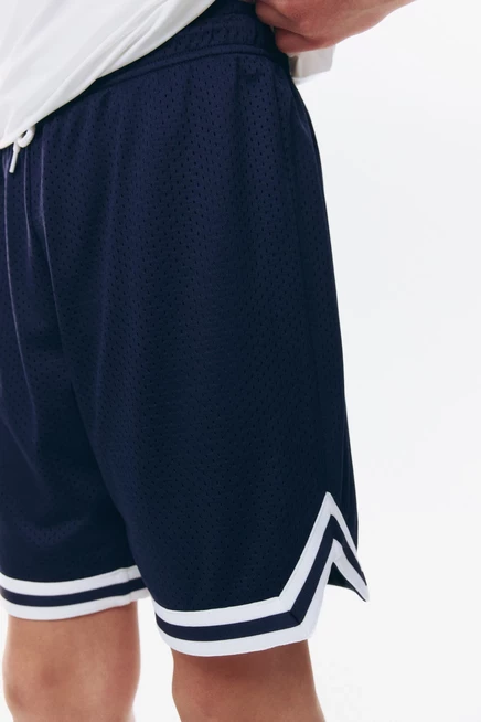 Детские баскетбольные шорты H&M DryMove, тёмно-синие