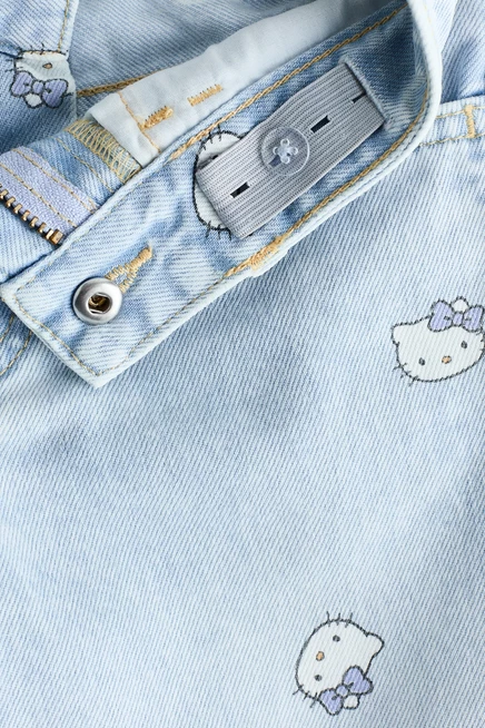 Pale denim blue/Hello Kitty