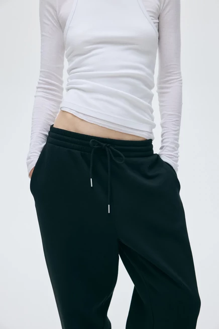 Женские спортивные брюки H&M, чёрные