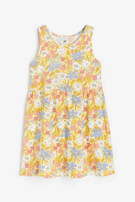light yellow/floral
