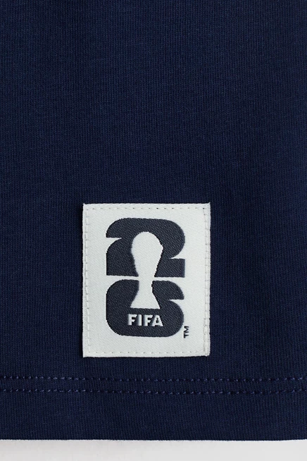 Майка для подростков H&M FIFA 2026, темно-синяя