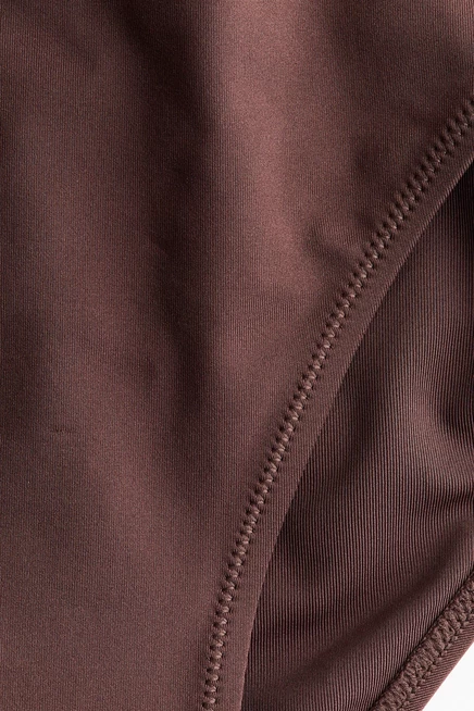 Женские плавки H&M средняя посадка, темно-коричневые