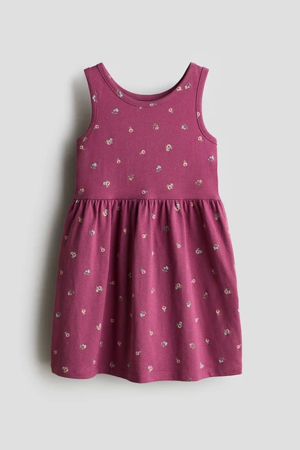 dark pink/floral