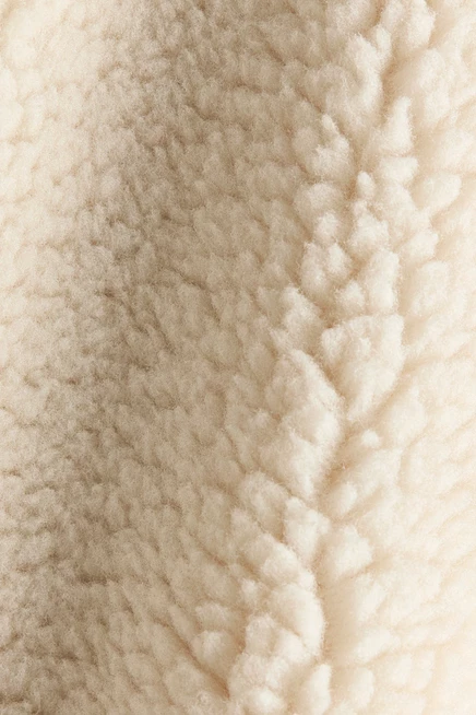 Teddy Fleece Vest cream/navy blue