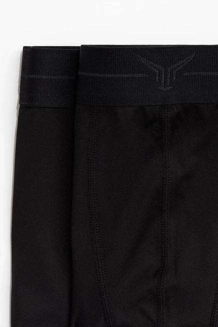 Спортивные трусы-боксеры DryMove™ black из 2-х упаковок