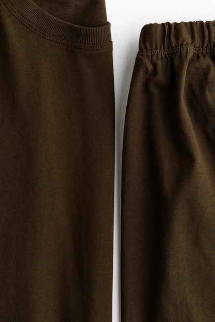 Женский комплект H&M MAMA Before & After, хаки