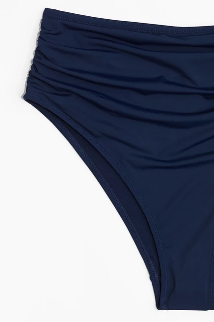 Женские плавки H&M с высокой талией, темно-синие