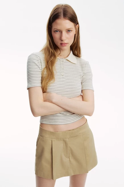 Женский мини-скорт H&M, бежевый