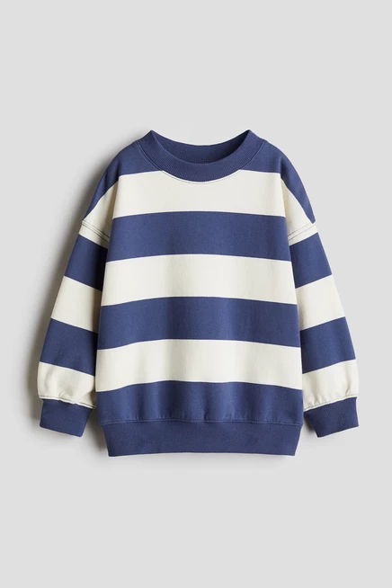 dark blue/striped