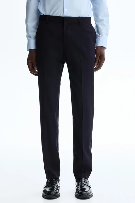 Мужские брюки H&M Slim-Fit, темно-синие