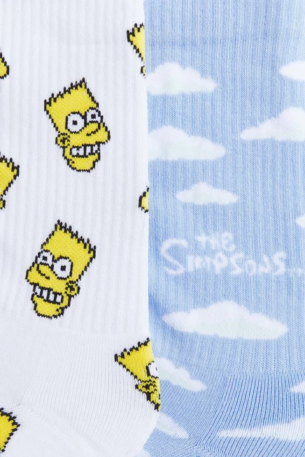 white/the simpsons