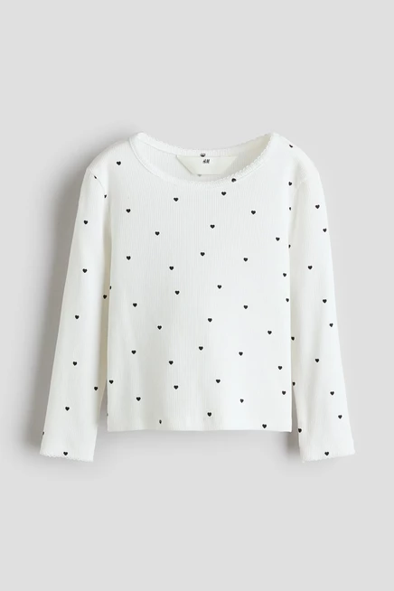 Детский комплект H&M в горошек, черный
