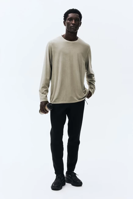 Мужские джоггеры H&M Move Slim с DryMove™, черные