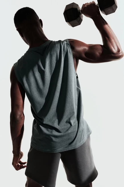 Мужская майка H&M Regular-Fit DryMove™, зеленая