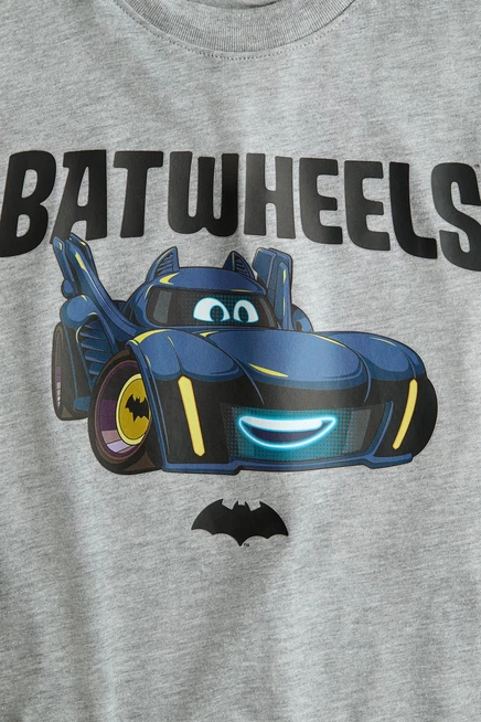 gray melange/batwheels