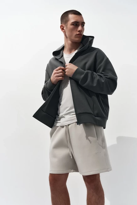 Мужские спортивные шорты H&M DryMove, молочно-белые