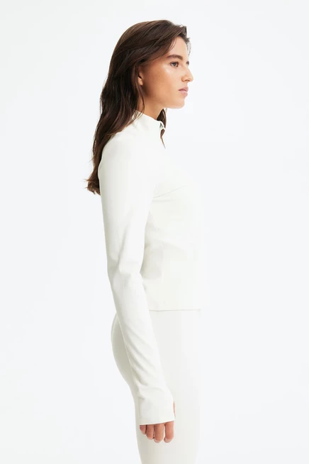 Женская спортивная куртка H&M Move SoftMove, кремовая