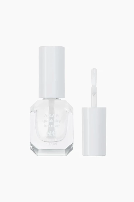 Топ-покрытие для ногтей H&M A.S.A.P. Quick Dry, прозрачное