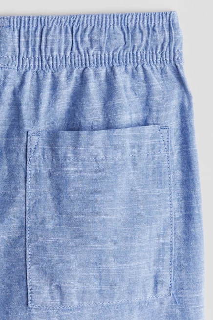 Детские брюки H&M из хлопка, голубые