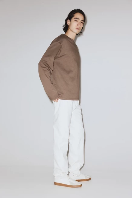 Мужской лонгслив H&M охлаждающий, светло-коричневый
