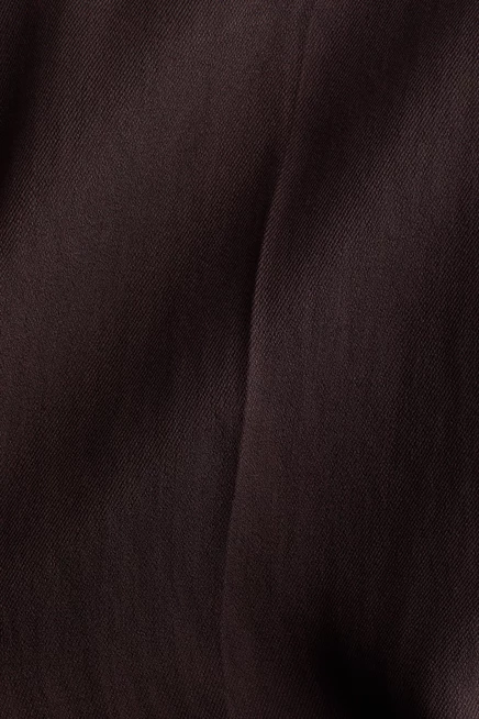 Женские классические брюки H&M, темно-коричневые
