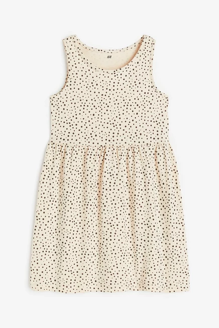 light beige/dotted