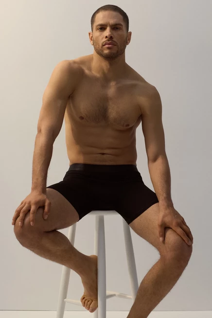 Мужские боксер-брифы H&M 2 шт. с Lycra, черные