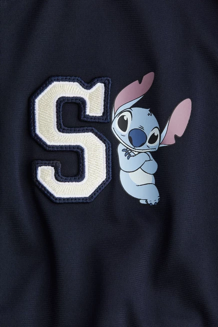 Спортивная куртка с рисунком navy blue/lilo & stitch