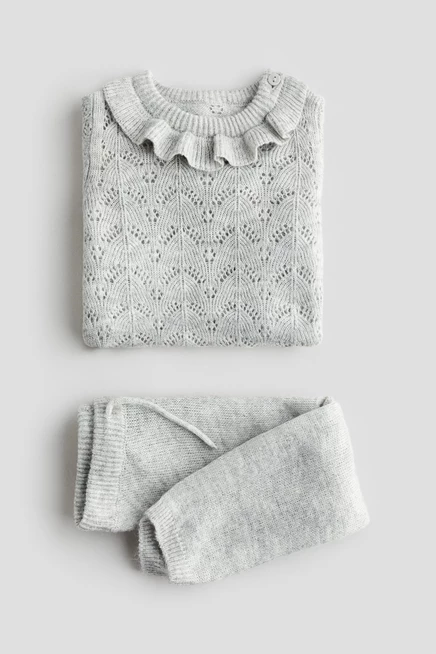 light gray melange