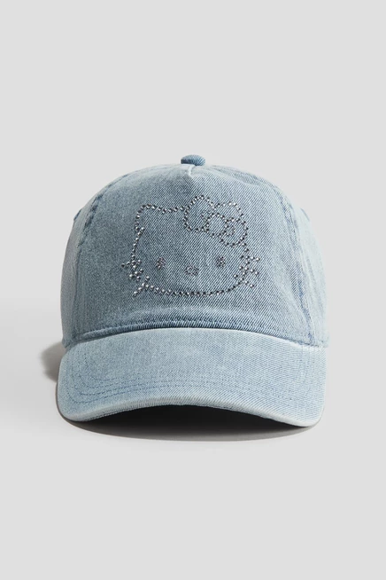 Детская бейсболка H&M Hello Kitty, светло-голубая