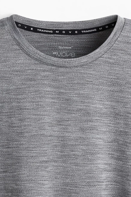 Мужские спортивные футболки H&M 2 шт., серый/тёмно-синий