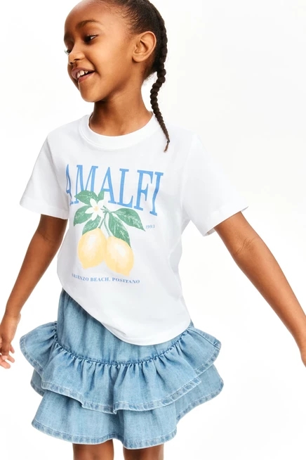 5-Pack Cotton T-Shirts white/amalfi