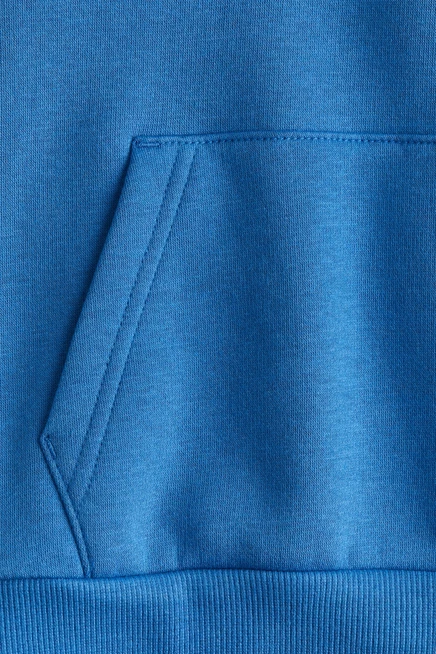 Детская толстовка H&M с начесом, ярко-синяя