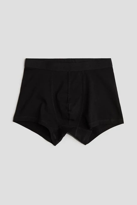 Боксерские трусы в упаковке из 5 штук black