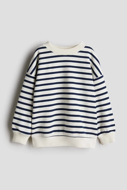 cream/striped