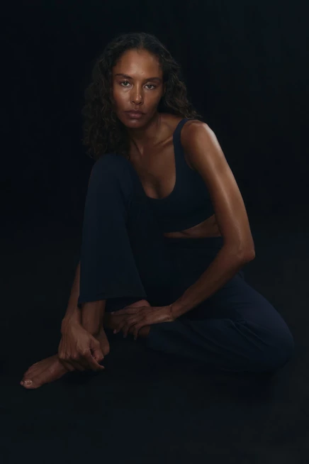 Medium-Support Sports Bra with SculptMove™ navy blue