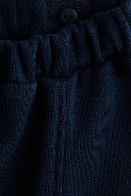 Cargo-Style Sweatpant Joggers navy blue