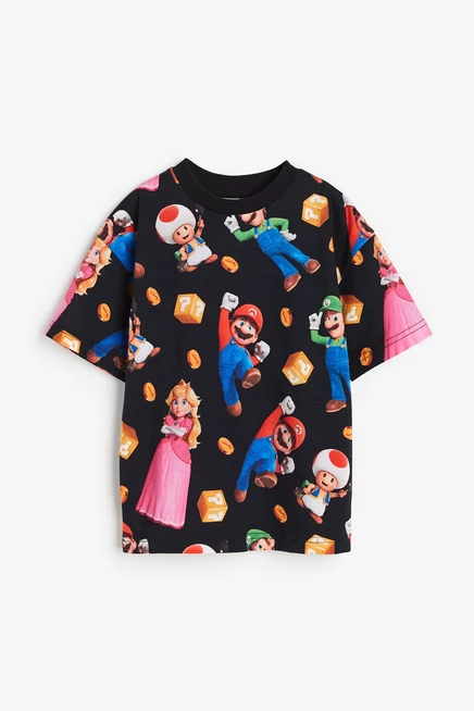 black/super mario
