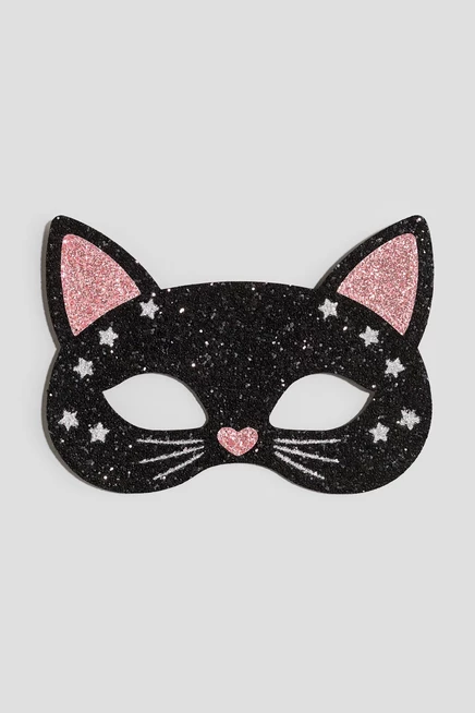 Costume Cat Mask black/cat