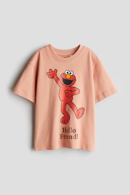 light orange/sesame street