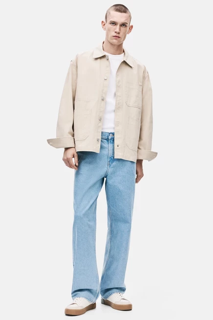 Мужские джинсы H&M Brighton Relaxed, светло-голубые