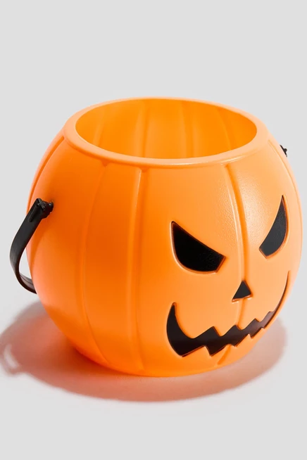 Costume Pumpkin Bucket orange/jack o'lantern