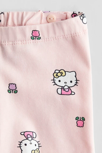 Детский комплект H&M с Hello Kitty, светло-розовый