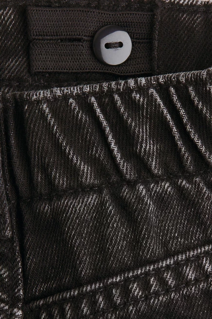 Джинсы H&M для детей свободного кроя, черные