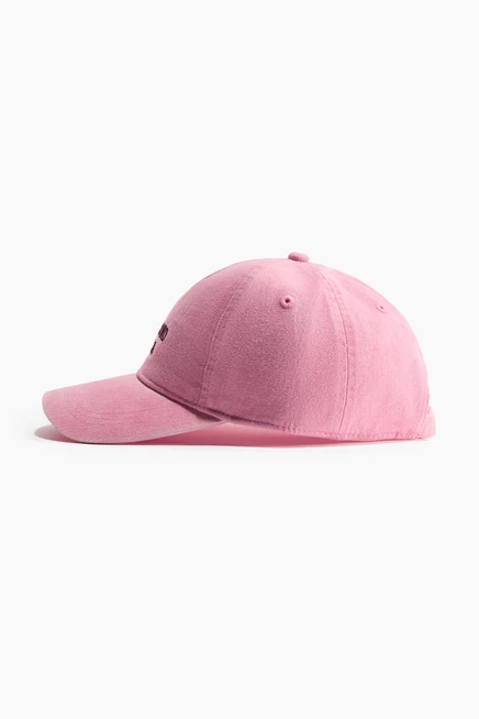 Cotton Twill Cap dusty pink/lake como